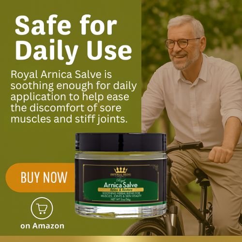 Royal Arnica Salve for Sore Muscles and Stiff Joints